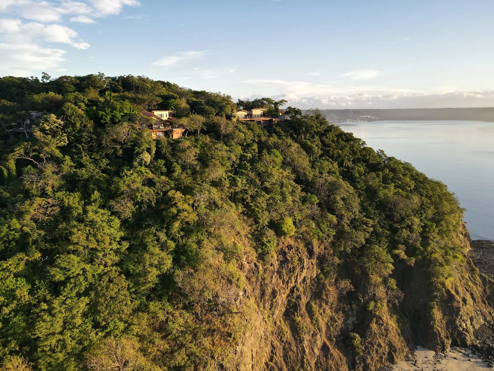 Forested coastline of the Papagayo Peninsula